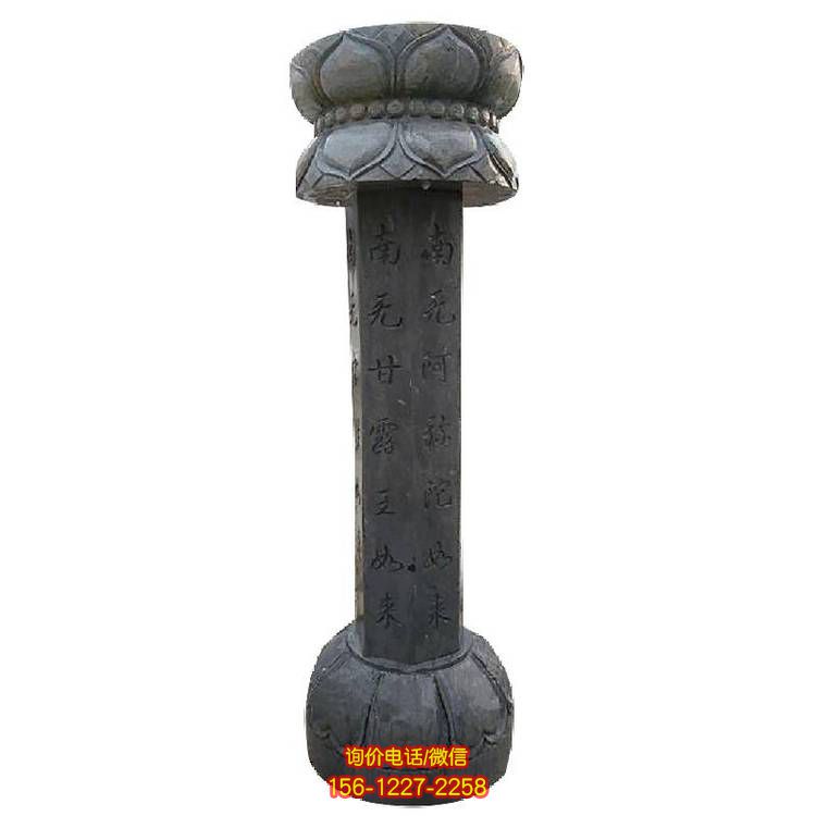 青石仿古雕塑，美化寺廟環境