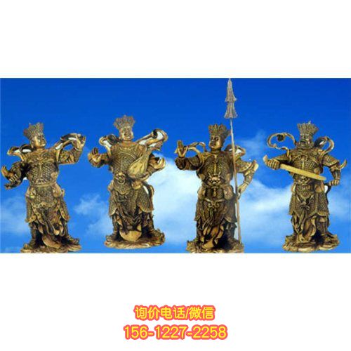 鑄銅雕塑，裝點園林寺廟