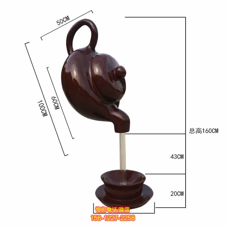 玻璃鋼雕塑，裝點園林美景