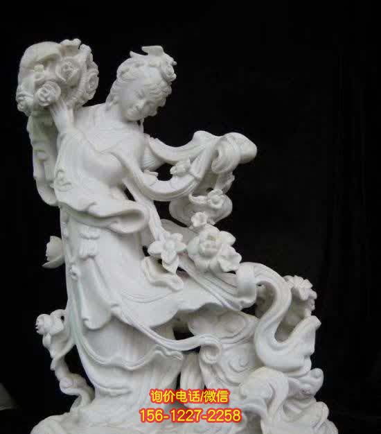 仙女石雕，美化景區(qū)廣場