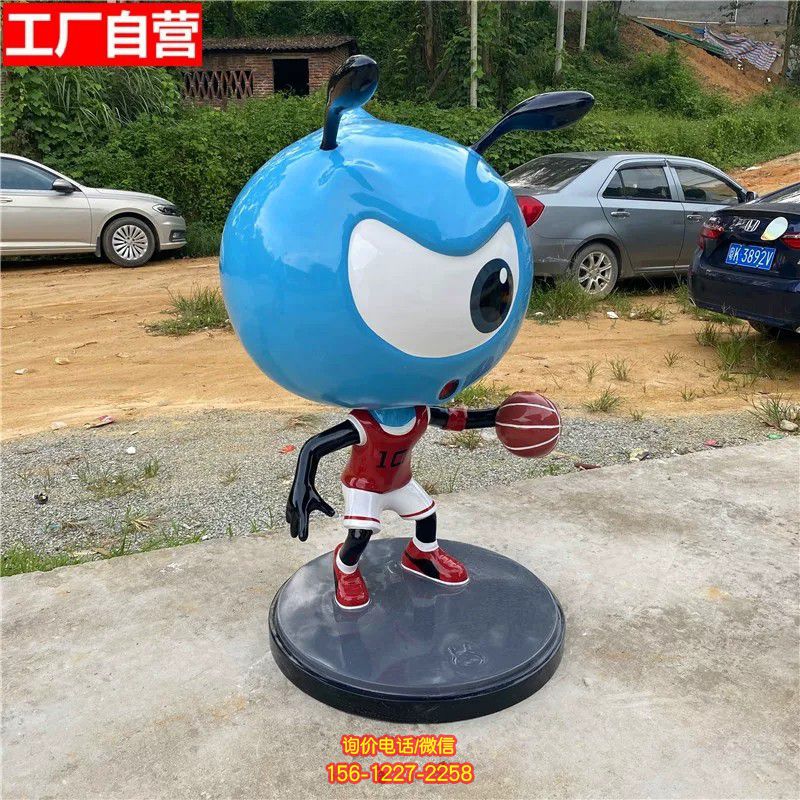 螞蟻卡通公仔校園打籃球玻璃鋼昆蟲造型人玩偶雕塑模型 螞蟻卡通公仔校園打籃球玻璃鋼昆蟲造型人玩偶雕塑模型