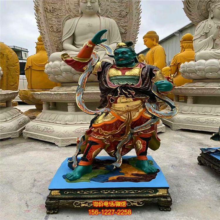 大型景觀神話人物玻璃鋼彩繪玻璃鋼十二神將雕塑 大型景觀神話人物玻璃鋼彩繪玻璃鋼十二神將雕塑