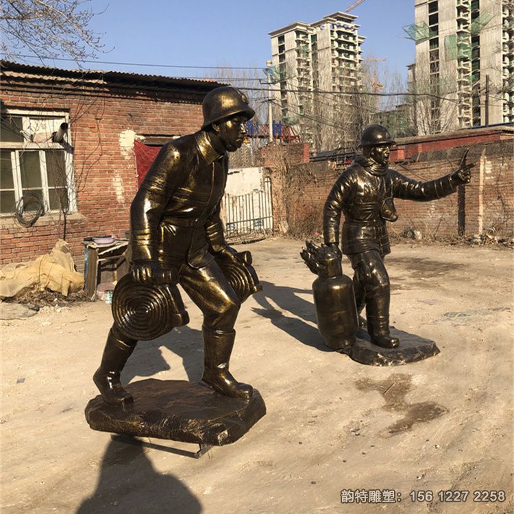 消防員雕塑61 消防員雕塑61