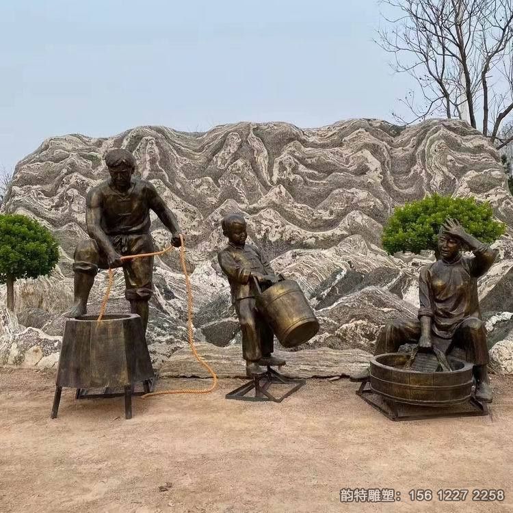 洗衣服雕塑10 洗衣服雕塑10