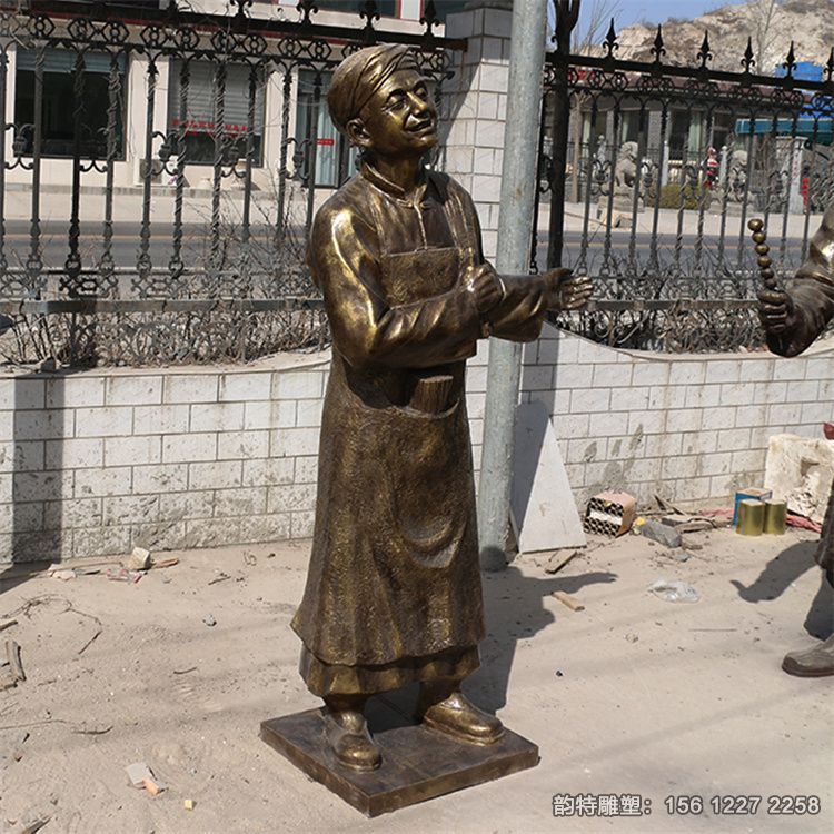 店小二雕塑18 店小二雕塑18