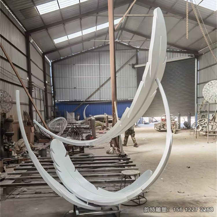 不銹鋼羽毛雕塑42 不銹鋼羽毛雕塑42