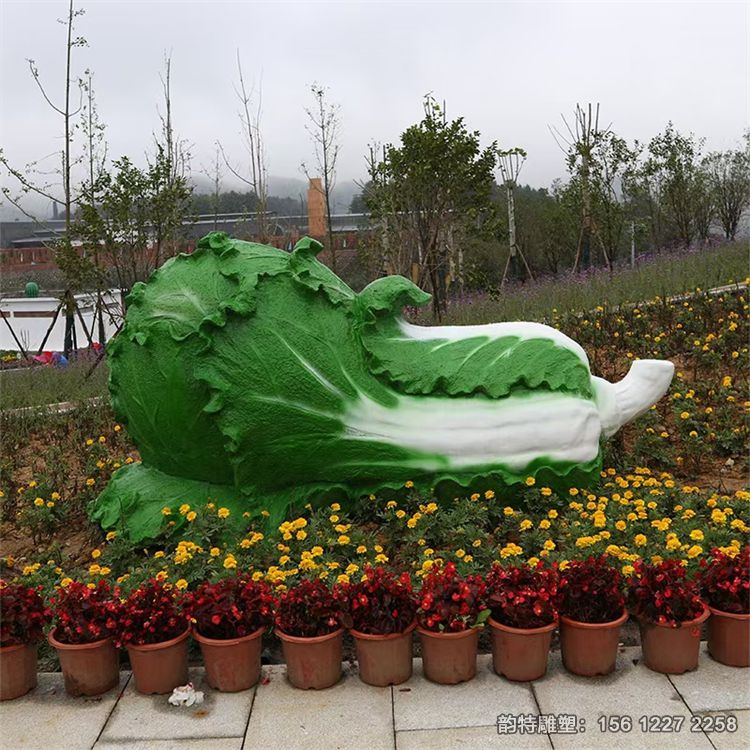 白菜雕塑32 白菜雕塑32