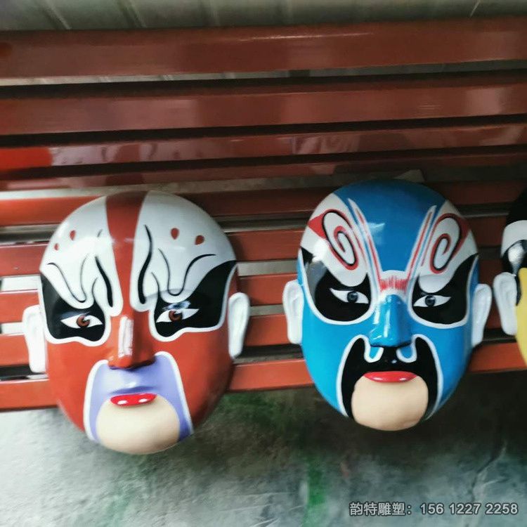 臉譜雕塑40 臉譜雕塑40