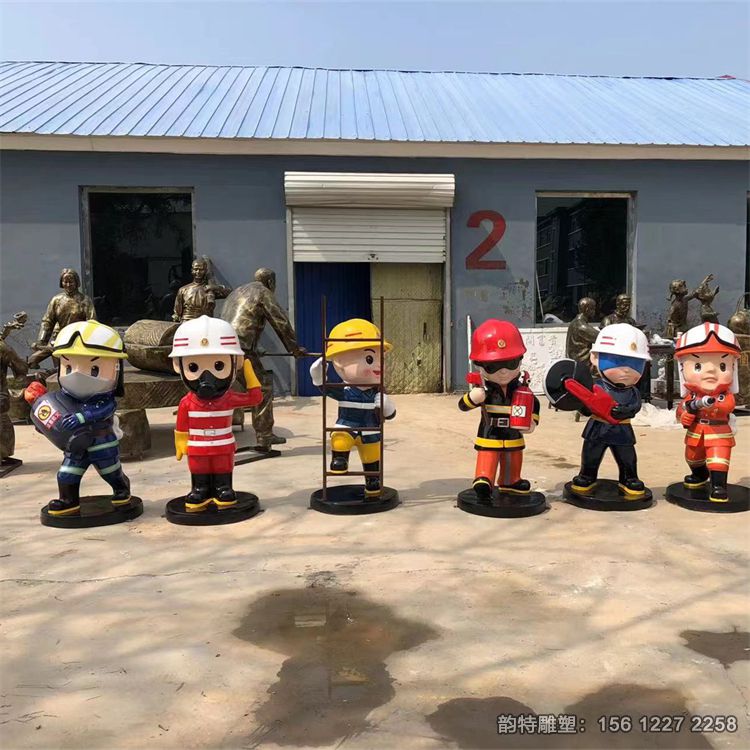 消防員雕塑127 消防員雕塑127