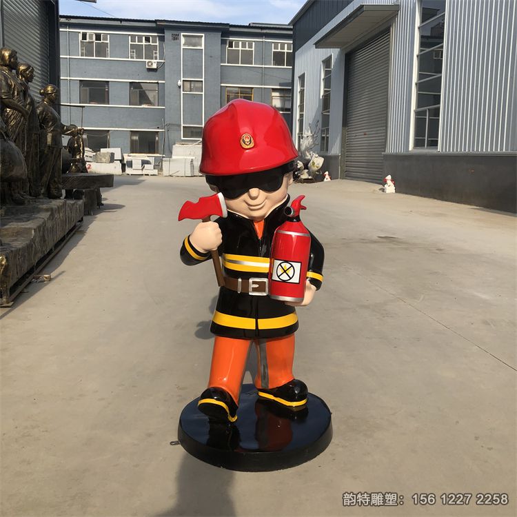 消防員雕塑132 消防員雕塑132