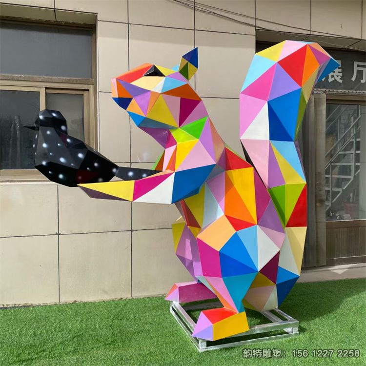 松鼠雕塑48 松鼠雕塑48